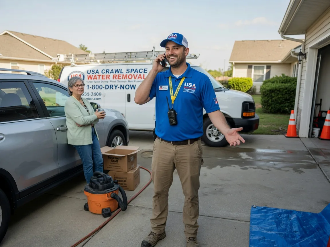 Crawl Space Water Removal Cammal, PA FAQs